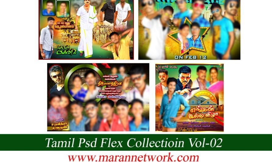 Tamil Flex – Psd File Free Download Vol-02