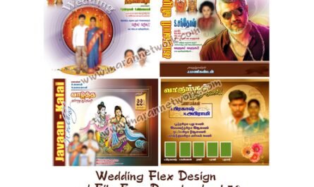 Wedding Flex Banner Design PSD File Download Vol-14 - Maran Network