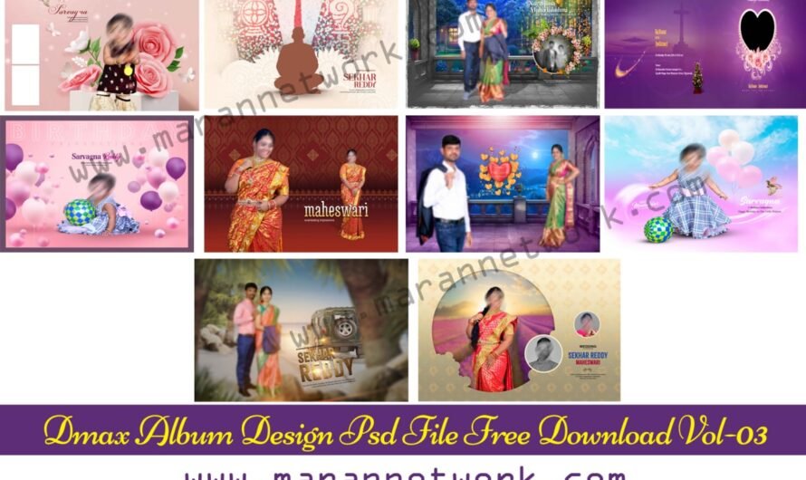 Dmax Wedding New Design Psd Free Download Vol-03