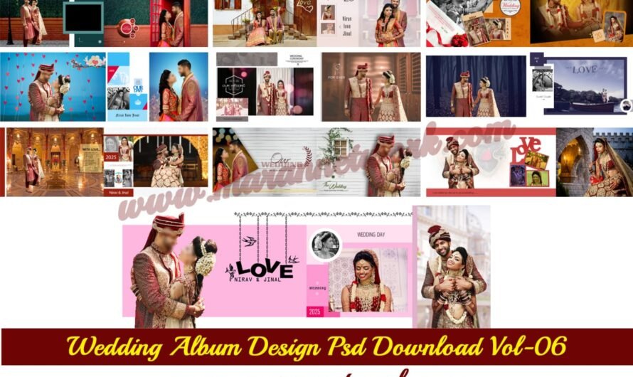 36×12 Wedding Album Design Psd Free Download Vol-06