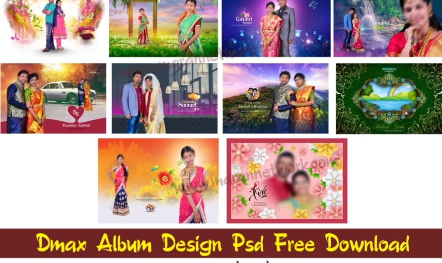 Dmax Album Design Psd File Free Download Vol-18