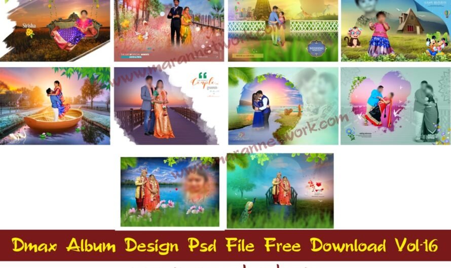 Dmax Album Design Psd File Free Download Vol-16