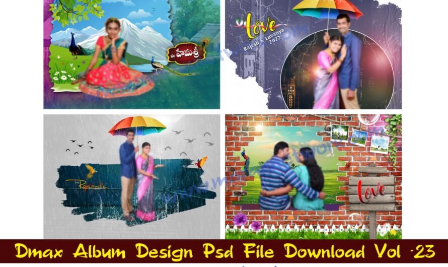 Dmax Album Design Psd File Download Vol-23