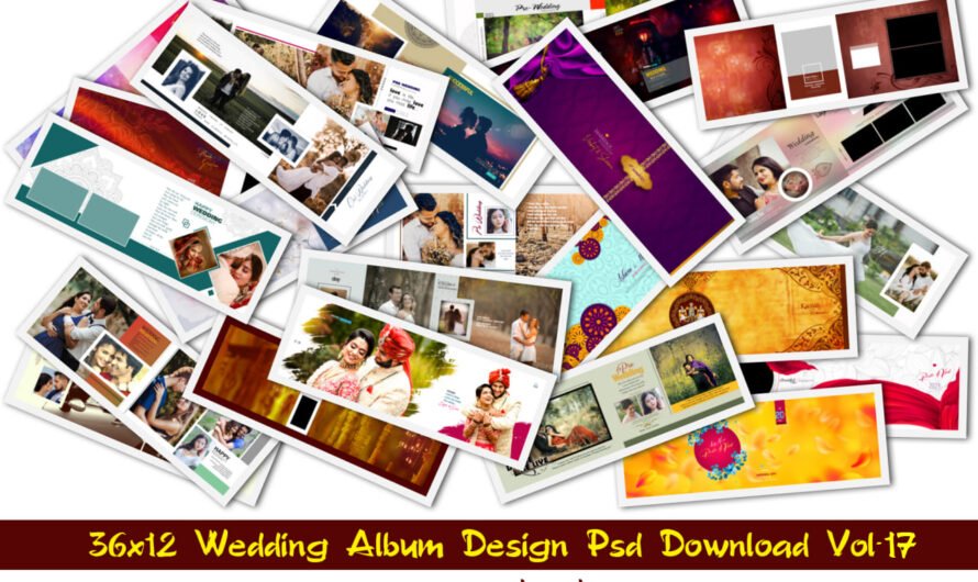 24 + Latest 36×12 Wedding Album Design Psd File Download Vol-17