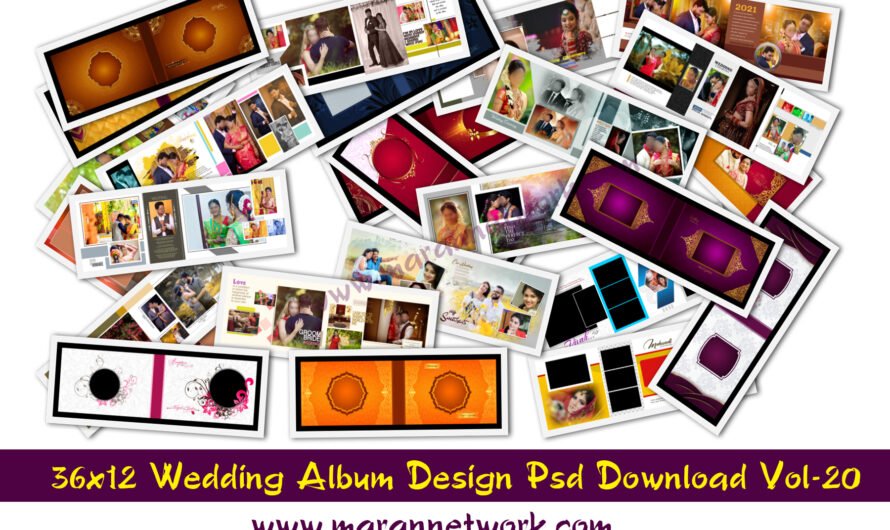 36×12 Wedding Album Design Psd Download Vol-20