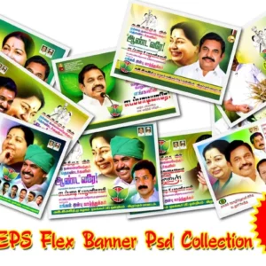 ADMK EPS Flex Banner Psd Collection Vol-01