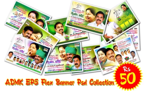 ADMK EPS Flex Banner Psd Collection Vol-01