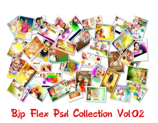 Bjp Flex Design Psd Collection Vol-02