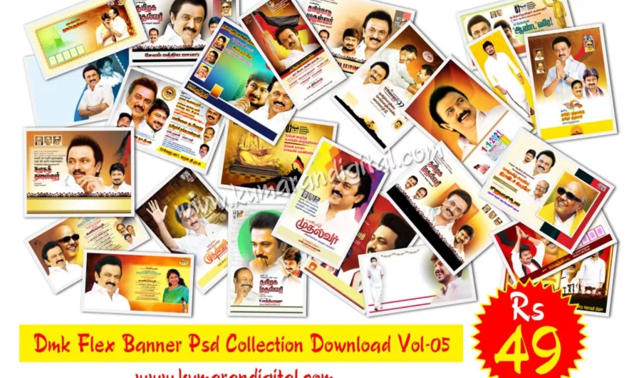 Dmk Political Flex Design  Psd Collection Vol-05