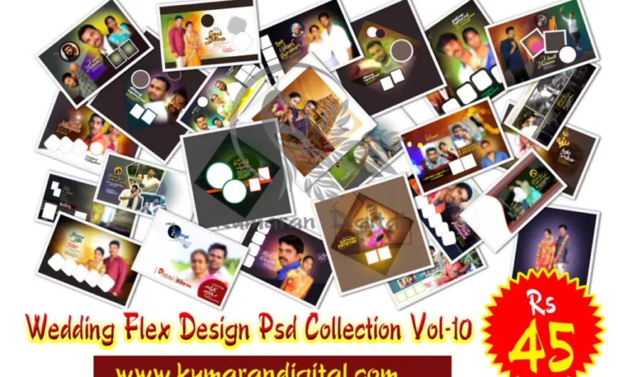 Wedding Flex Design Psd Collection Vol-10