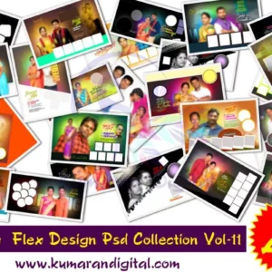 Wedding Flex Design Psd Collection Vol-11