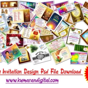 Wedding Invitation Design Psd Collection