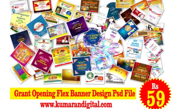 Grand Opening Flex Banner Design Psd Collection