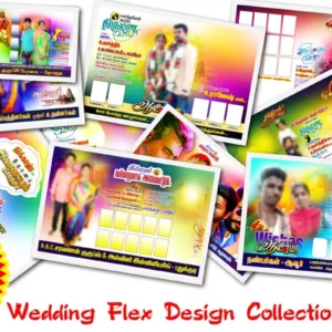 Wedding Flex Design Psd Collection Vol-01