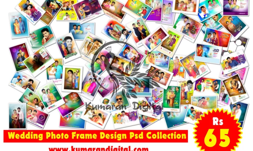 Wedding Photo Frame Design Psd Collection