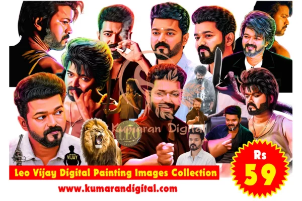 Leo Vijay Digital Painting Images Collection