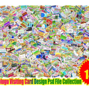 600+ Telugu Visiting Card Design Psd Collection
